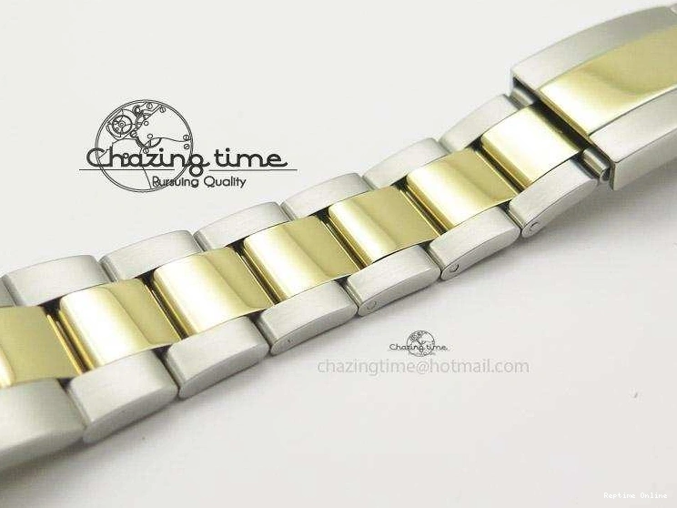 0128 ModernLook Daytona 116523 SS YG White Dial On SS YG Bracelet A7750 JF 4028